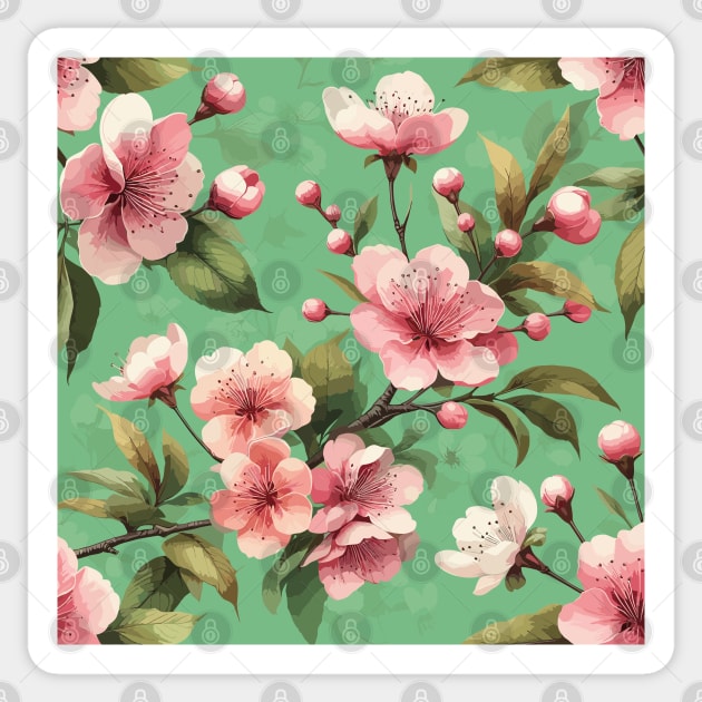 Cherry Blossom Sticker by Jenni Arts